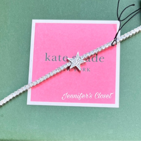 Kate Spade Cz You’re A Star Tennis Bracelet NWT - Picture 5 of 8